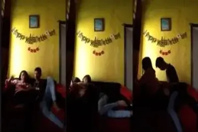 Hadiah Ulang Tahun Cowok Dientot Gila Sama Cewek Nakal