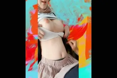 Hijaber Puting Pink Digenjot Brutal Memek Berdenyut Basah