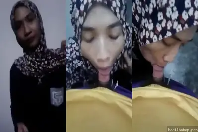 Jilbab Cantik Emut Kontol Pacar Indo